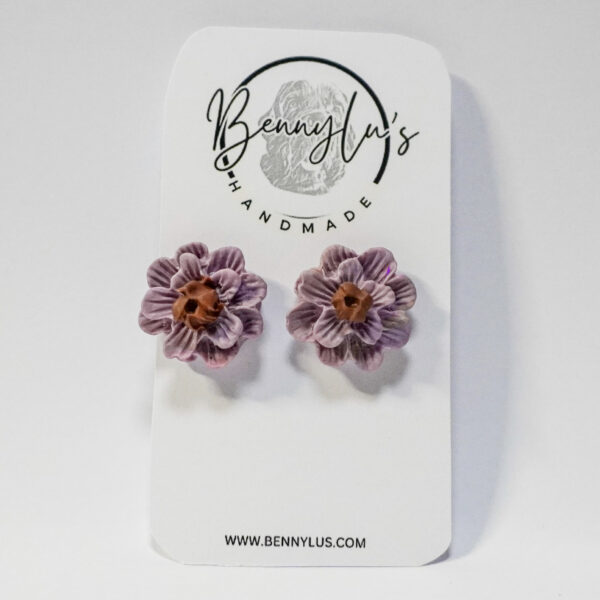 Bloom Earrings - Lilac