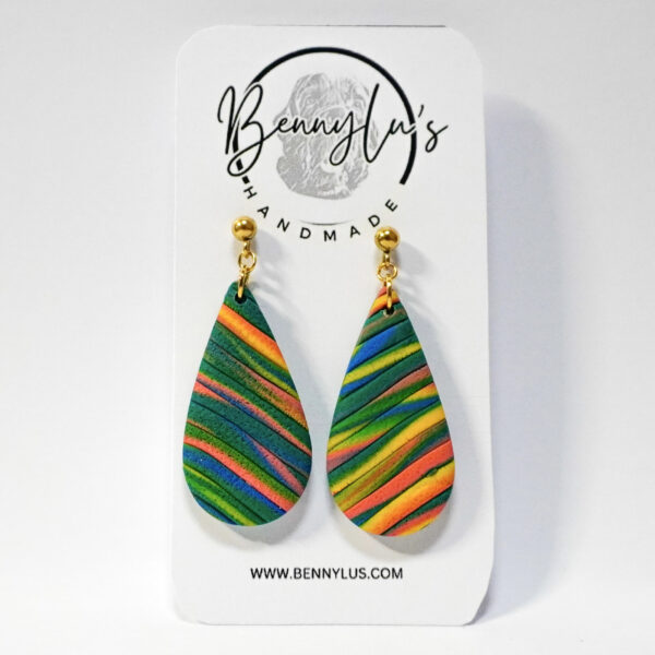 Retro Earrings - Teardrop