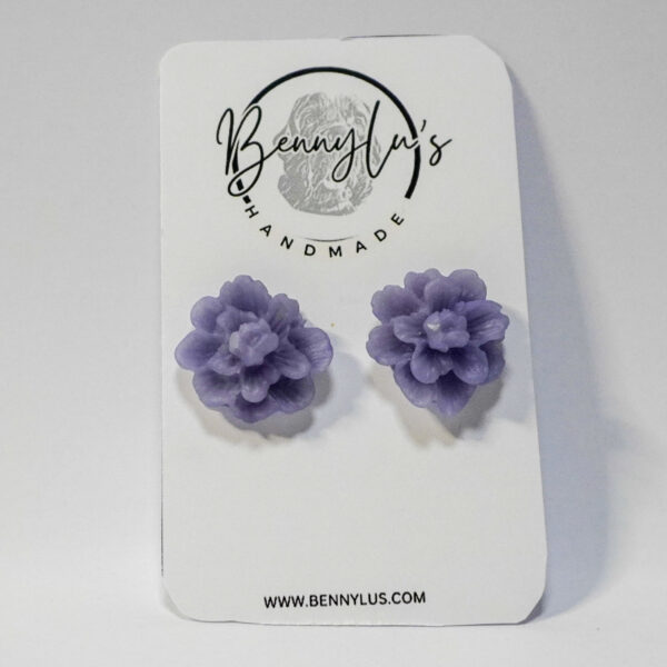 Bloom Earrings - Lavender