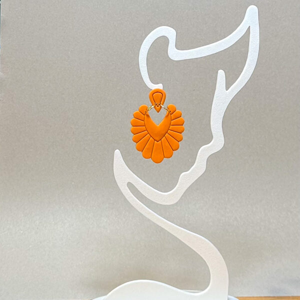 Tangerine Earrings - imagine 2