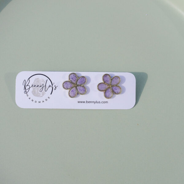 Aura Earrings - Flower