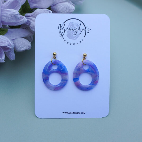 Serenya Earrings - Oval
