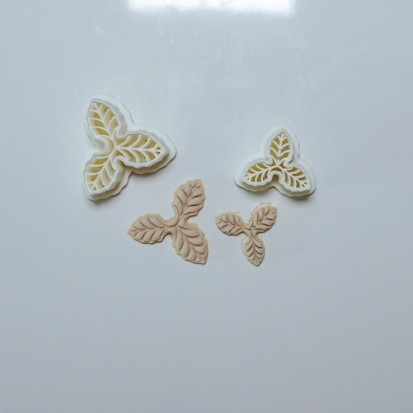 Clay Cutter Set #238 Holly - imagine 3