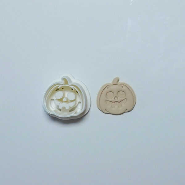 Clay Cutter #264 Pumpkin Jack-o-Lantern Halloween - imagine 2