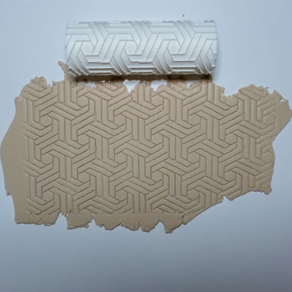 Texture Roller #44 Hexagonal Lines