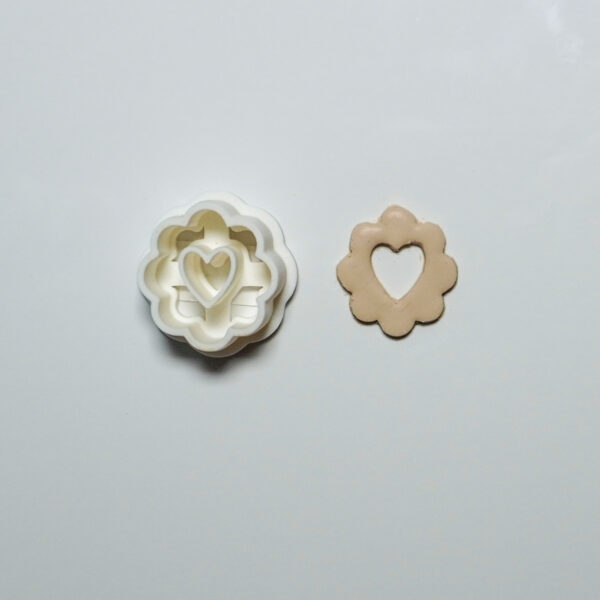 Clay Cutter #325 Heart Linzer