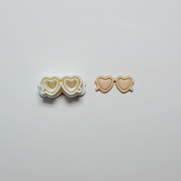 Clay Cutter #324 Heart Sunglasses
