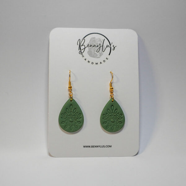 Oroa Earrings - Green