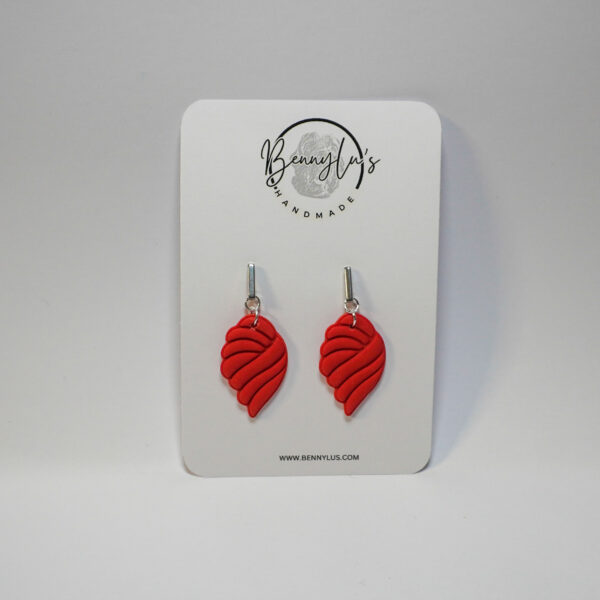Avelis Earrings - Red