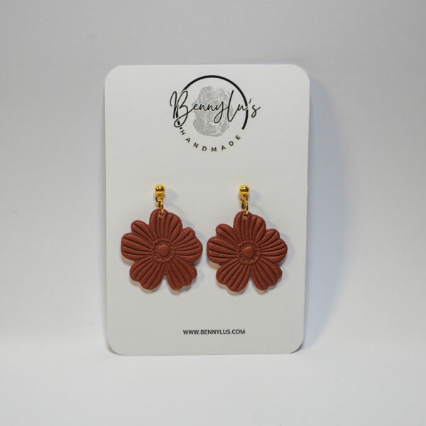 Erya Earrings - Brown