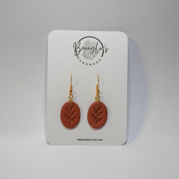 Zephira Earrings - Brown