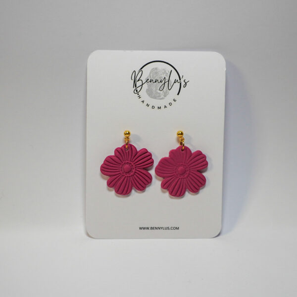Erya Earrings - Pink