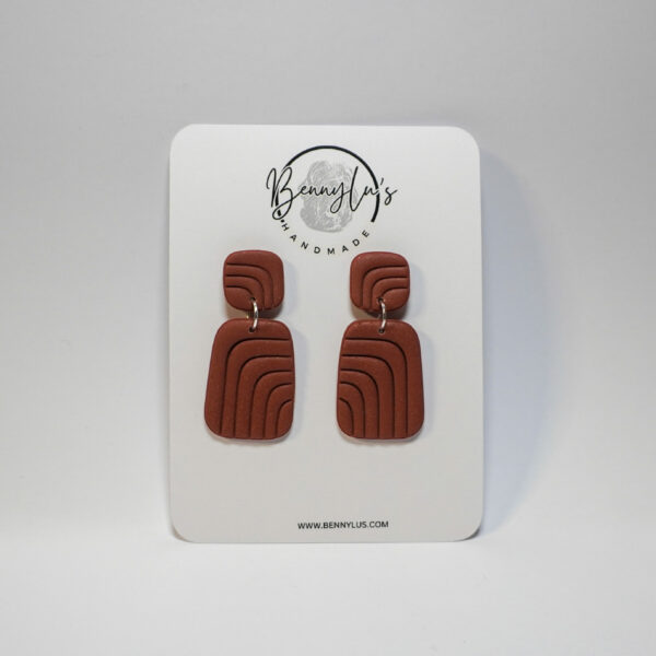 Liora Earrings - Brown