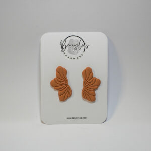 Ceyra Earrings - Tan