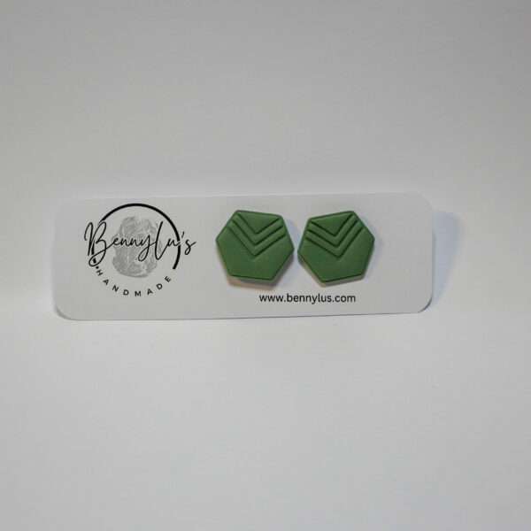 Ysolde Earrings - Green