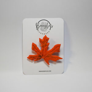Maple Leaf Brooch - A