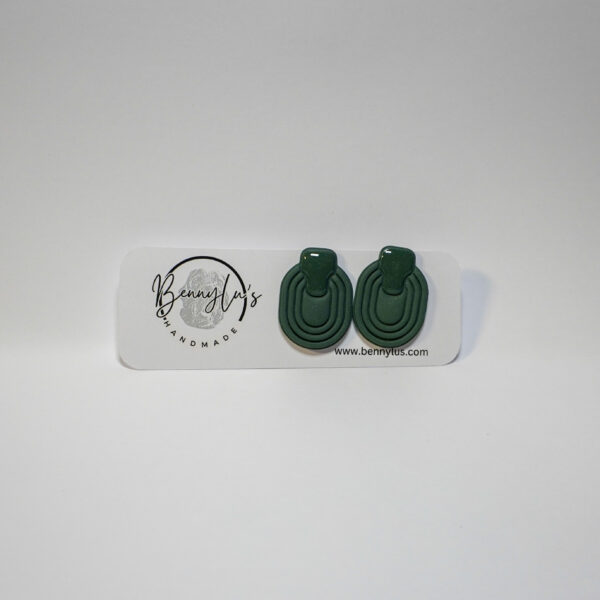 Neyra Earrings - Green