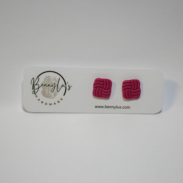 Aloria Earrings - Pink