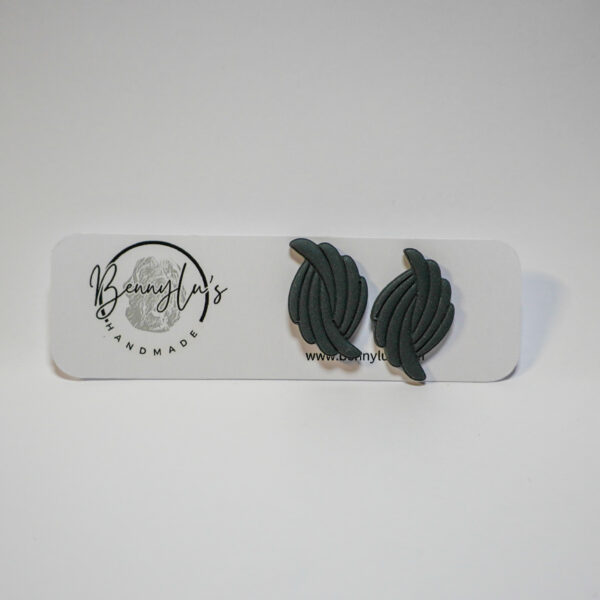 Elyra Earrings - Grey