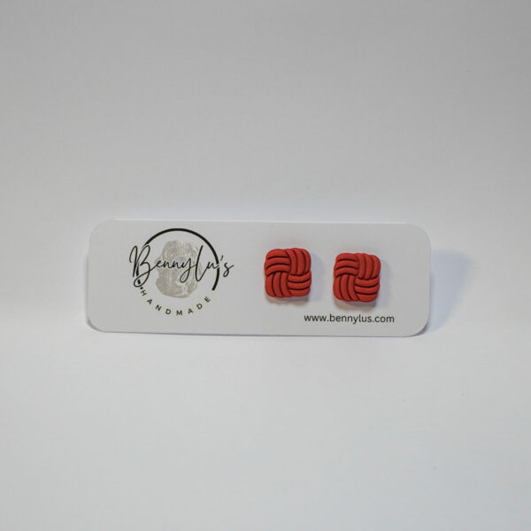 Aloria Earrings - Terracotta