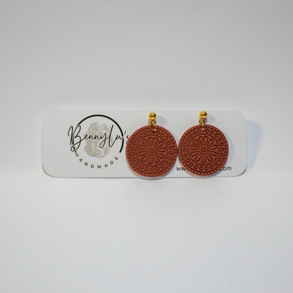 Syara Earrings - Brown