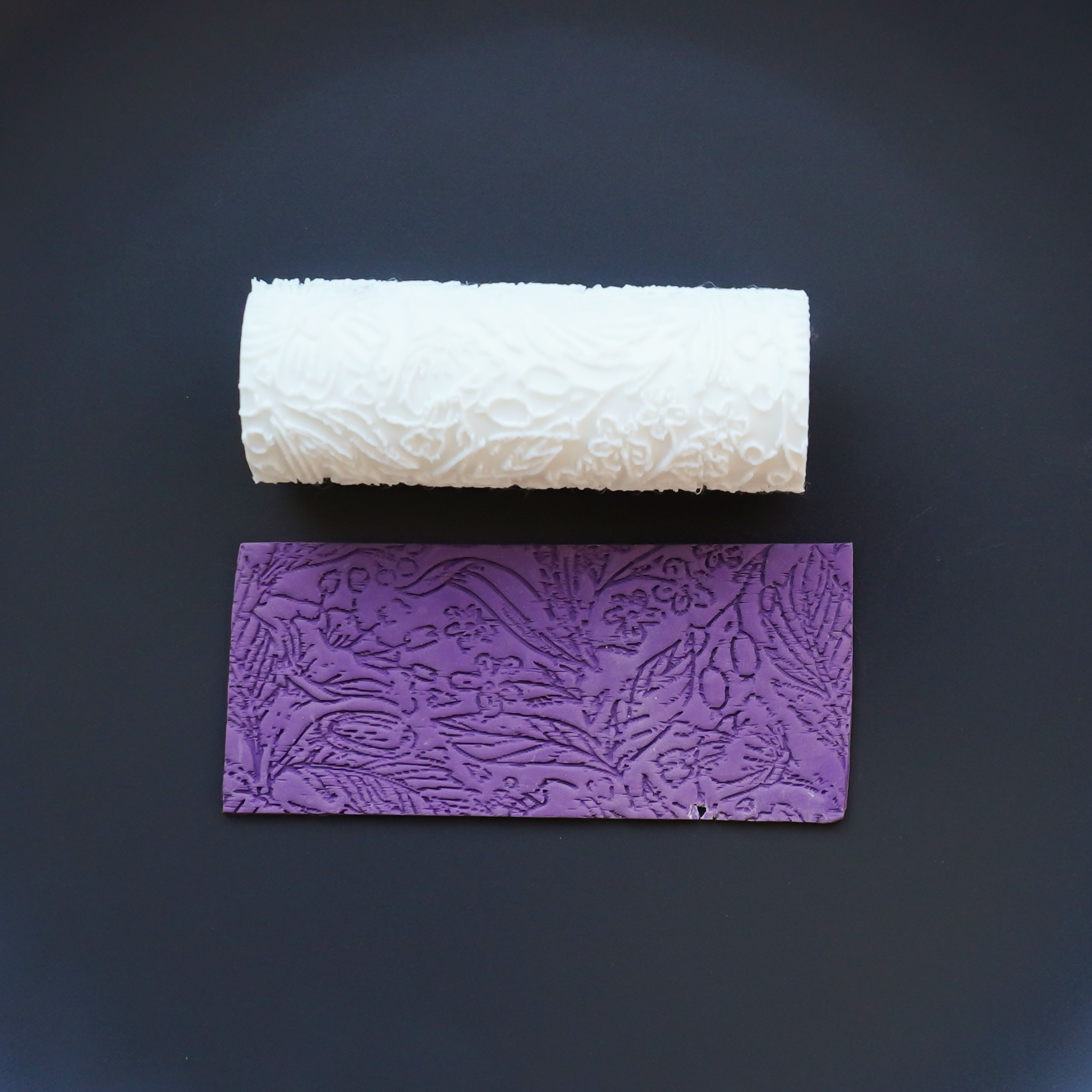 Texture Roller #10 Flowers and Leaves - imagine 2